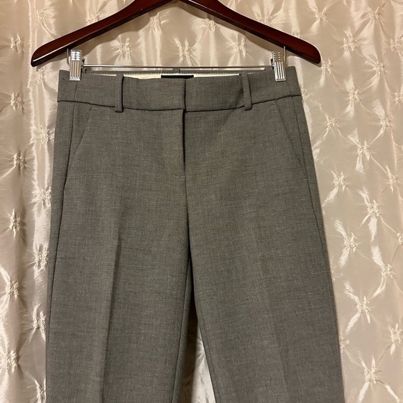 J. Crew Cameron Four Season Stretch Slim Trouser Dress Pants Career Gray - Picture 6 of 15